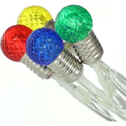 LED-jouluvalosarja 20×LED/2×AA/lämmin valkoinen 1,8 m lamput