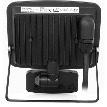 LED kehyksetön valonheitin anturilla LED/20W/230V 4000K IP65