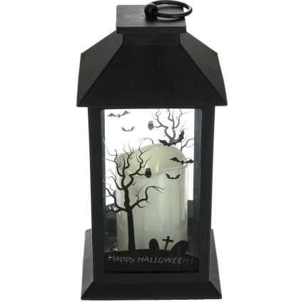 LED Koriste HALLOWEEN LED/3xAAA/lämpimänvalkoinen lyhty