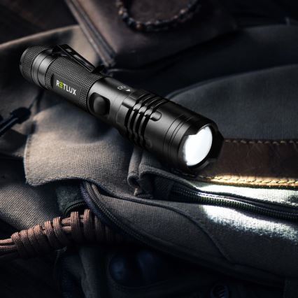 LED Ladattava alumiininen taskulamppu virtapankkitoiminnolla LED/2000 mAh 1000 lm IP22