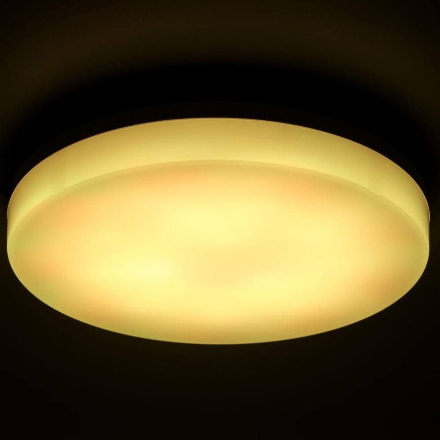 LED RGBW himmennettävä kylpyhuoneen kattovalaisin LED/20W/230V Wi-Fi IP44 valkoinen