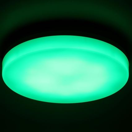 LED RGBW himmennettävä kylpyhuoneen kattovalaisin LED/20W/230V Wi-Fi IP44 valkoinen