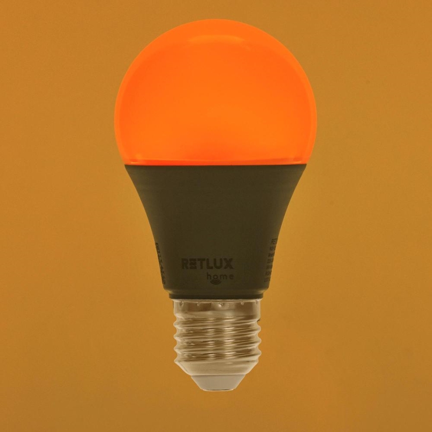 LED RGBW himmennettävä lamppu A60 E27/9W/230V 2700-6500K Wi-Fi Tuya