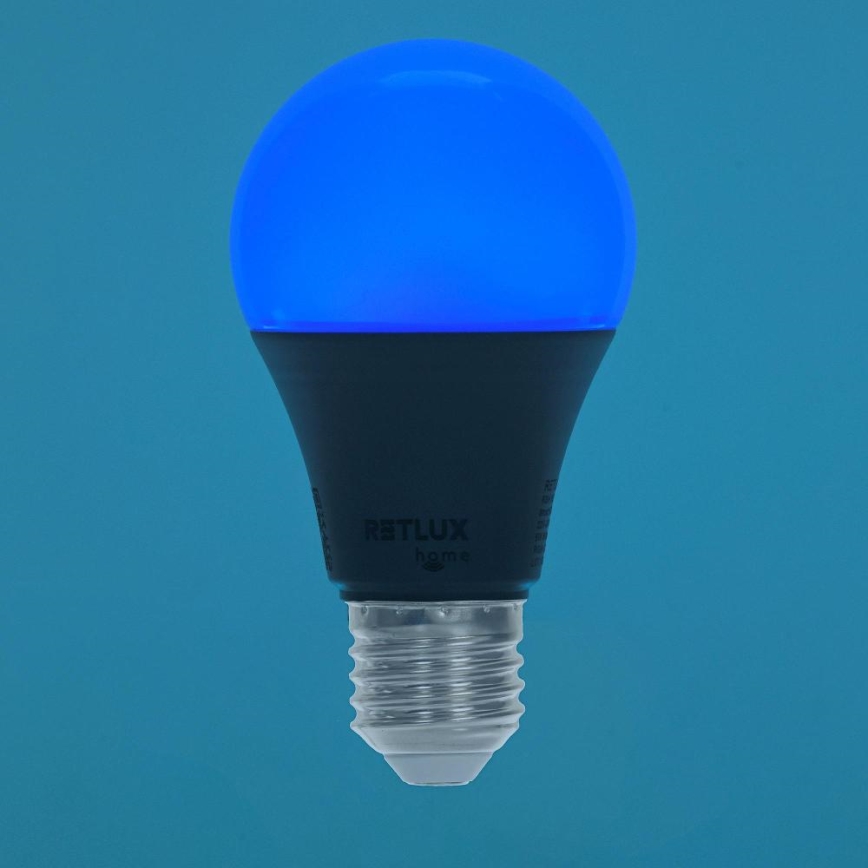 LED RGBW himmennettävä lamppu A60 E27/9W/230V 2700-6500K Wi-Fi Tuya