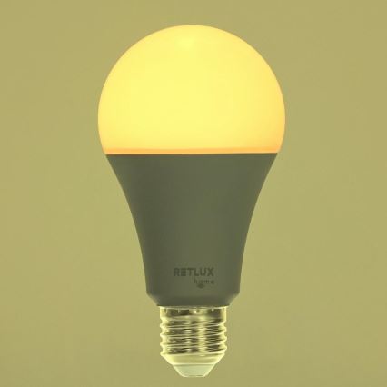 LED RGBW himmennettävä lamppu A70 E27/14W/230V 2700-6500K Wi-Fi Tuya