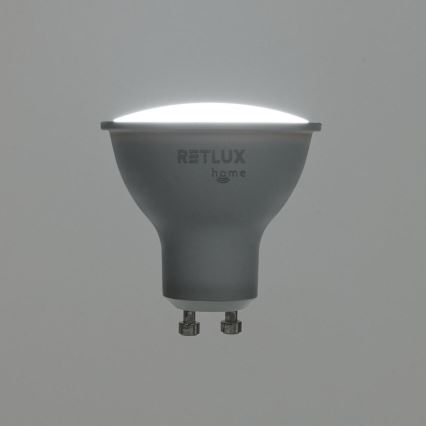 LED RGBW himmennettävä lamppu MR16 GU10/4,5W/230V 2700-6500K Wi-Fi Tuya