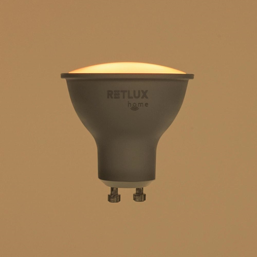 LED RGBW himmennettävä lamppu MR16 GU10/4,5W/230V 2700-6500K Wi-Fi Tuya