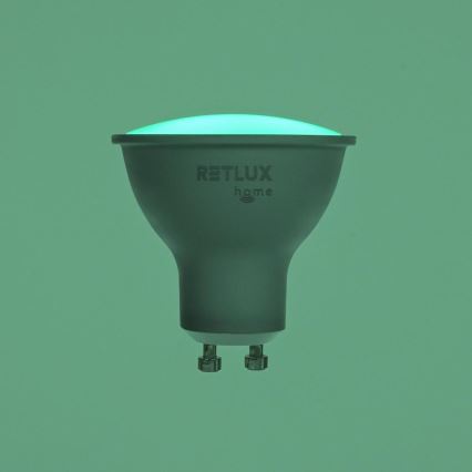 LED RGBW himmennettävä lamppu MR16 GU10/4,5W/230V 2700-6500K Wi-Fi Tuya