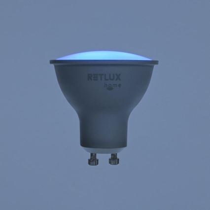 LED RGBW himmennettävä lamppu MR16 GU10/4,5W/230V 2700-6500K Wi-Fi Tuya