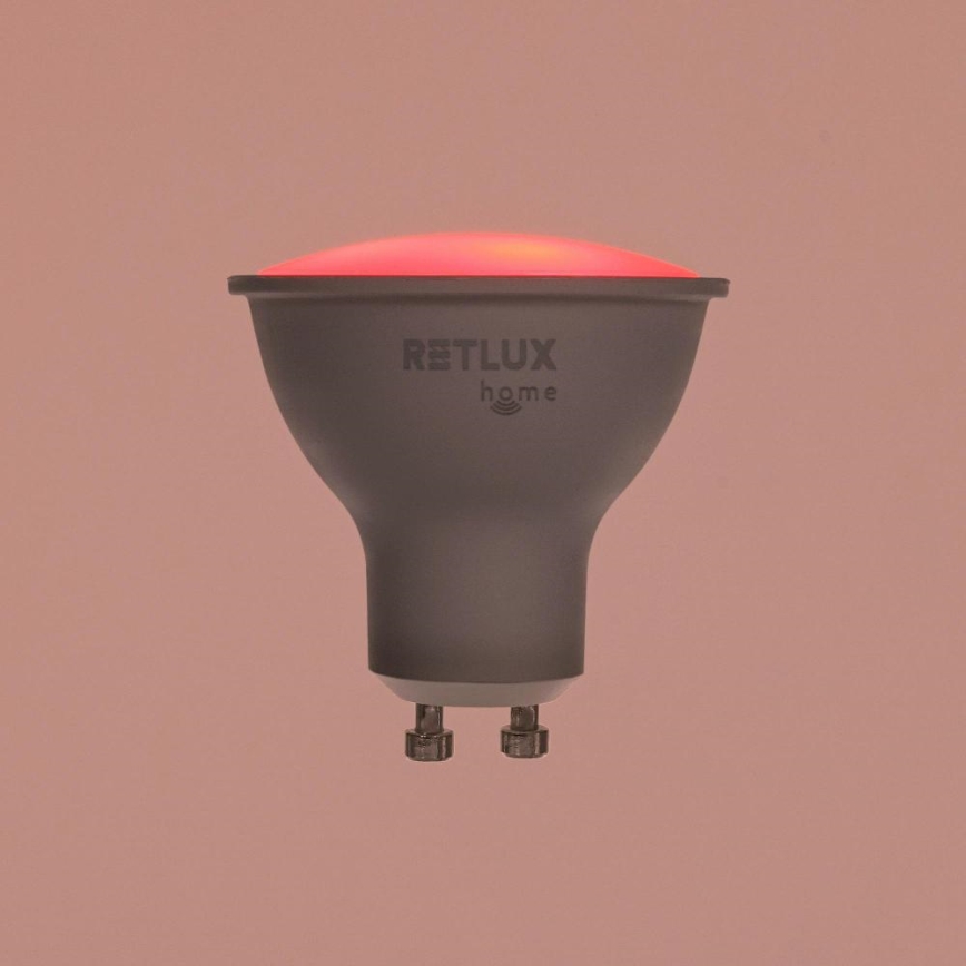 LED RGBW himmennettävä lamppu MR16 GU10/4,5W/230V 2700-6500K Wi-Fi Tuya