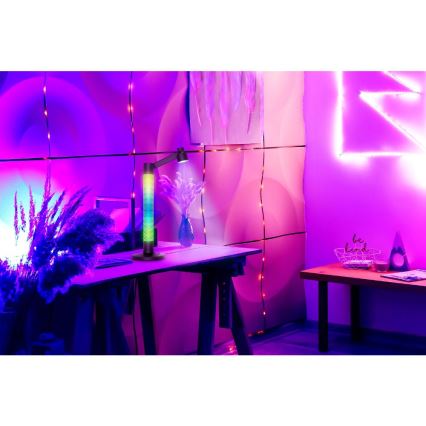 LED RGBW himmennettävä pöytävalaisin LED/10W/5V 2700-6000K Wi-Fi Tuya + kaukosäädin