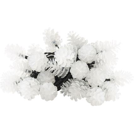 LED-ulkojouluvaloketju 40xLED/15m IP44 lämmin valkoinen