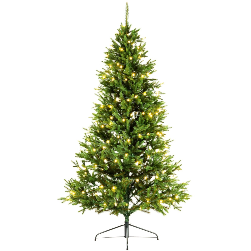 LED ulkoketju 100xLED/8 toimintoa 15m IP44 lämmin valkoinen