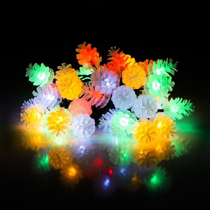 LED-ulkovalosarja 40xLED/15m IP44 monivärinen