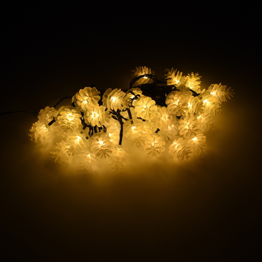 LED-valoketju ulkokäyttöön 40xLED/15m IP44 lämmin valkoinen