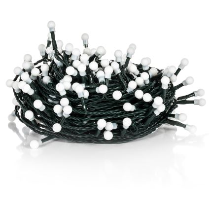 LED Valoketju ulkokäyttöön 100xLED/8 funktiota 15m IP44 lämmin valkoinen