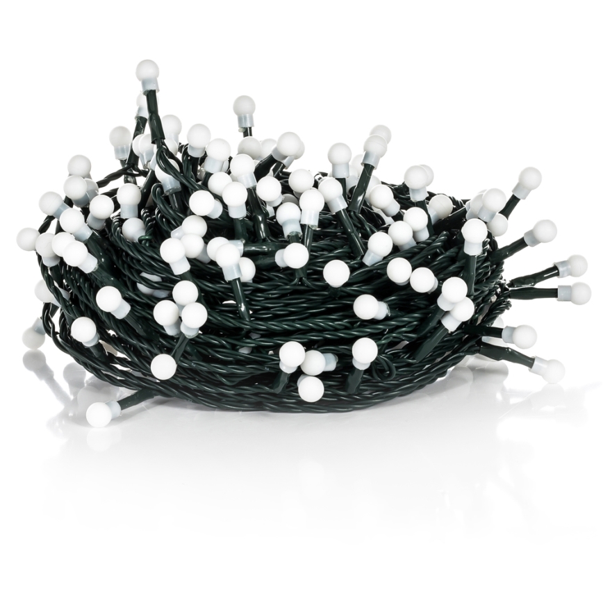 LED Valoketju ulkokäyttöön 100xLED/8 funktiota 15m IP44 lämmin valkoinen