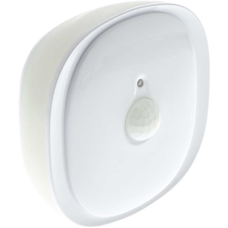 LED-yövalo anturilla LED/0,45W/3xAAA 3000K valkoinen