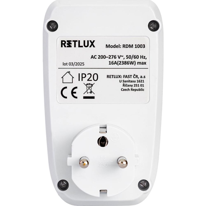 Sähkönkulutusmittari 3680W/230V