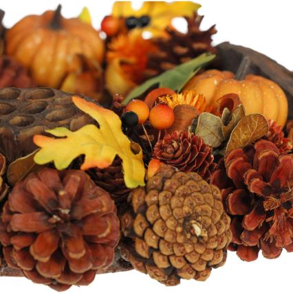 Syksyinen seppele HALLOWEEN halkaisija 35 cm