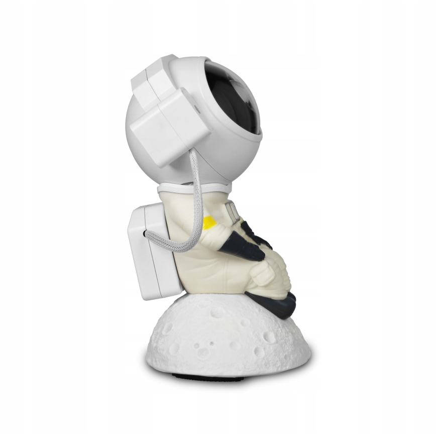 RGB-LED-projektori 3-in-1 LED/5W/5V 3000/4000/6000K Astronaut + kaukosäädin