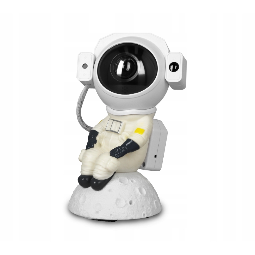 RGB-LED-projektori 3-in-1 LED/5W/5V 3000/4000/6000K Astronaut + kaukosäädin