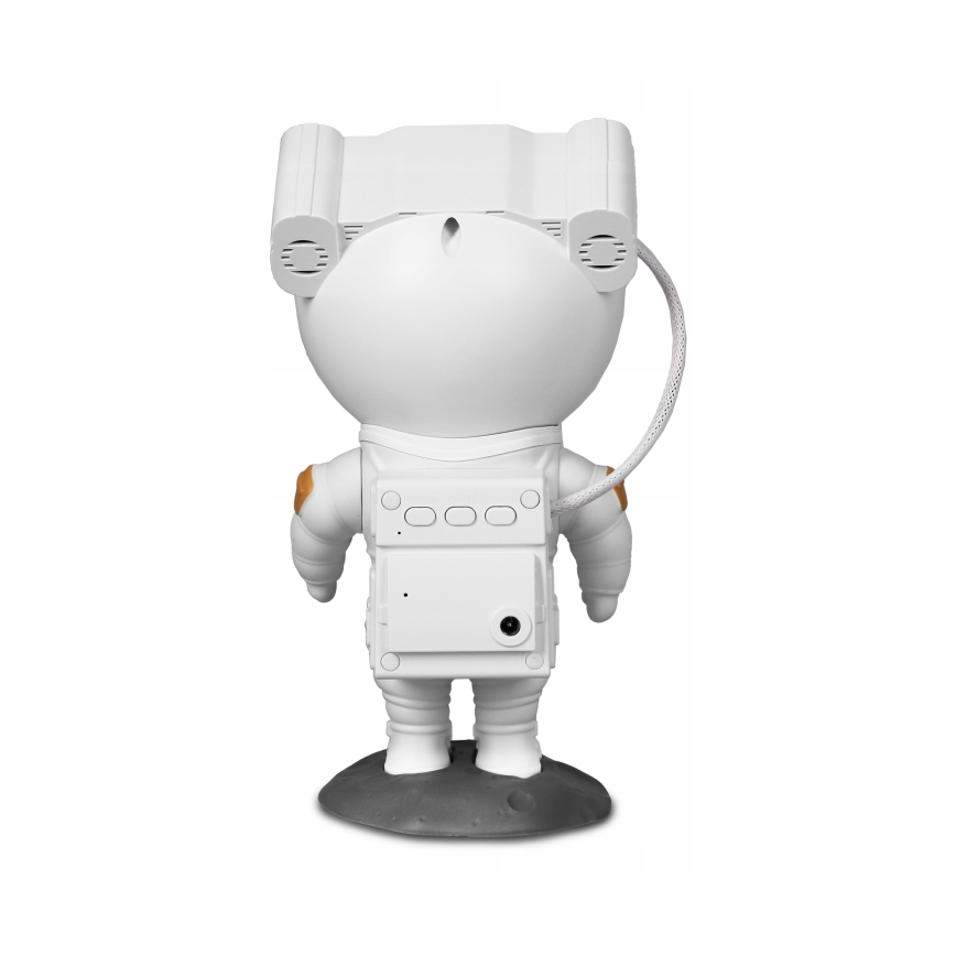 RGB-LED-projektori 5W/5V, astronautti + kaukosäädin