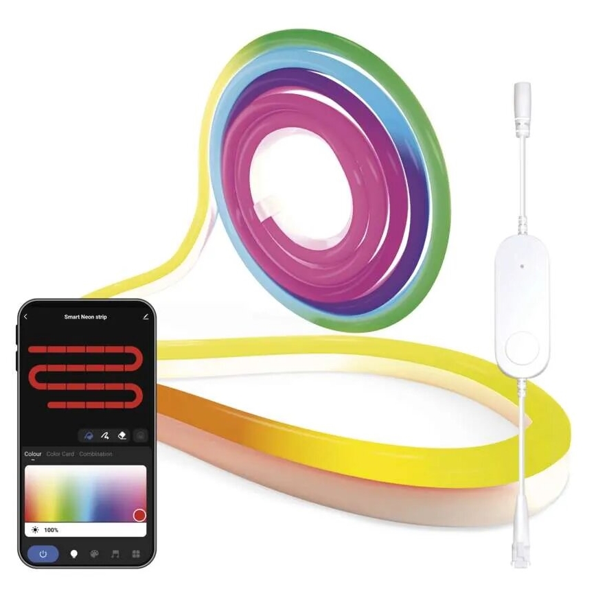 RGBIC LED-himmennysnauha GoSmart LED/24W/230V 3 m Wi-Fi Tuya