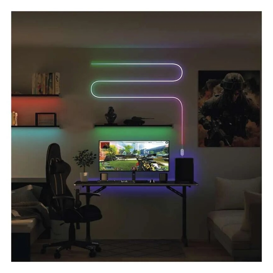 RGBIC LED-himmennysnauha GoSmart LED/24W/230V 3 m Wi-Fi Tuya