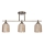 Riippukattokruunu 3xE14/60W/230V messinki