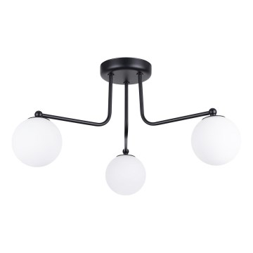 Riippukattokruunu ASTRAL 3xG9/8W/230V musta