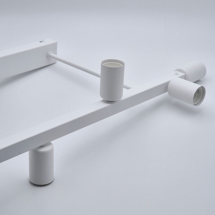 Riippukattokruunu ASTRID 6xE27/60W/230V valkoinen