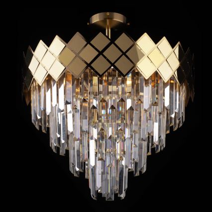 Riippukattokruunu CARISMA 9xE14/40W/230V kulta