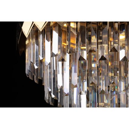 Riippukattokruunu CARISMA 9xE14/40W/230V kulta