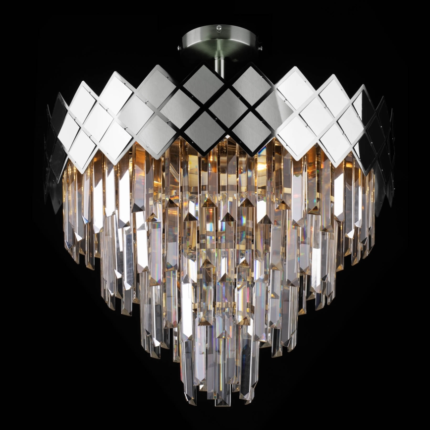 Riippukattokruunu CARISMA 9xE14/40W/230V mattakromi