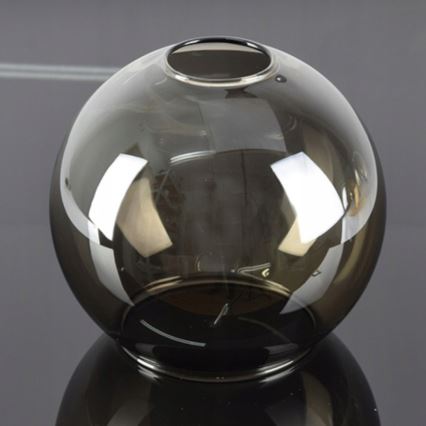 Riippukattokruunu FLEX 3xE27/60W/230V musta/savuinen musta/savuinen beige/läpinäkyvä