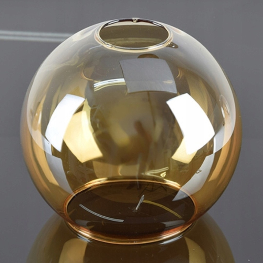 Riippukattokruunu FLEX 3xE27/60W/230V musta/savuinen musta/savuinen beige/läpinäkyvä