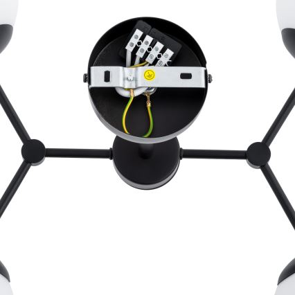 Riippukattokruunu FOTON 4xE14/10W/230V musta