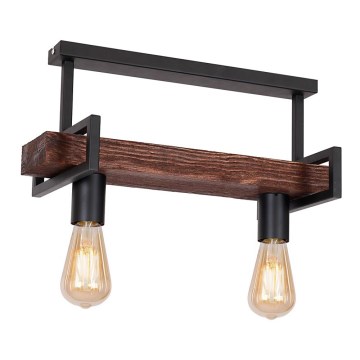 Riippukattokruunu HARD 2xE27/60W/230V