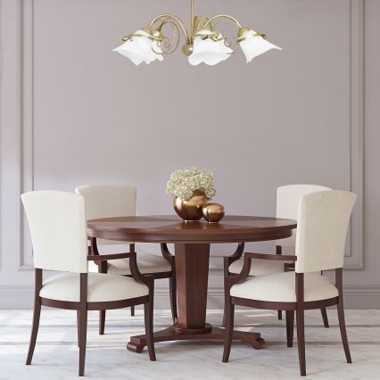 Riippukattokruunu KOKARDA 5xE14/60W/230V