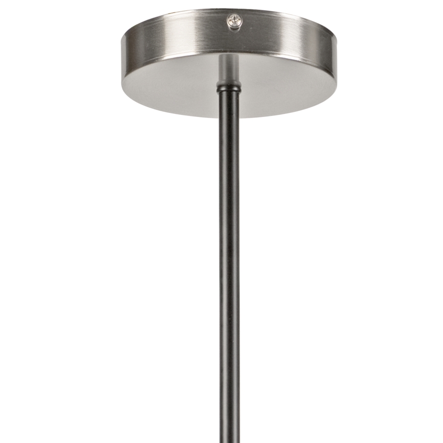 Riippukattokruunu LILOU 6xE14/5W/230V mattakromi/savuinen