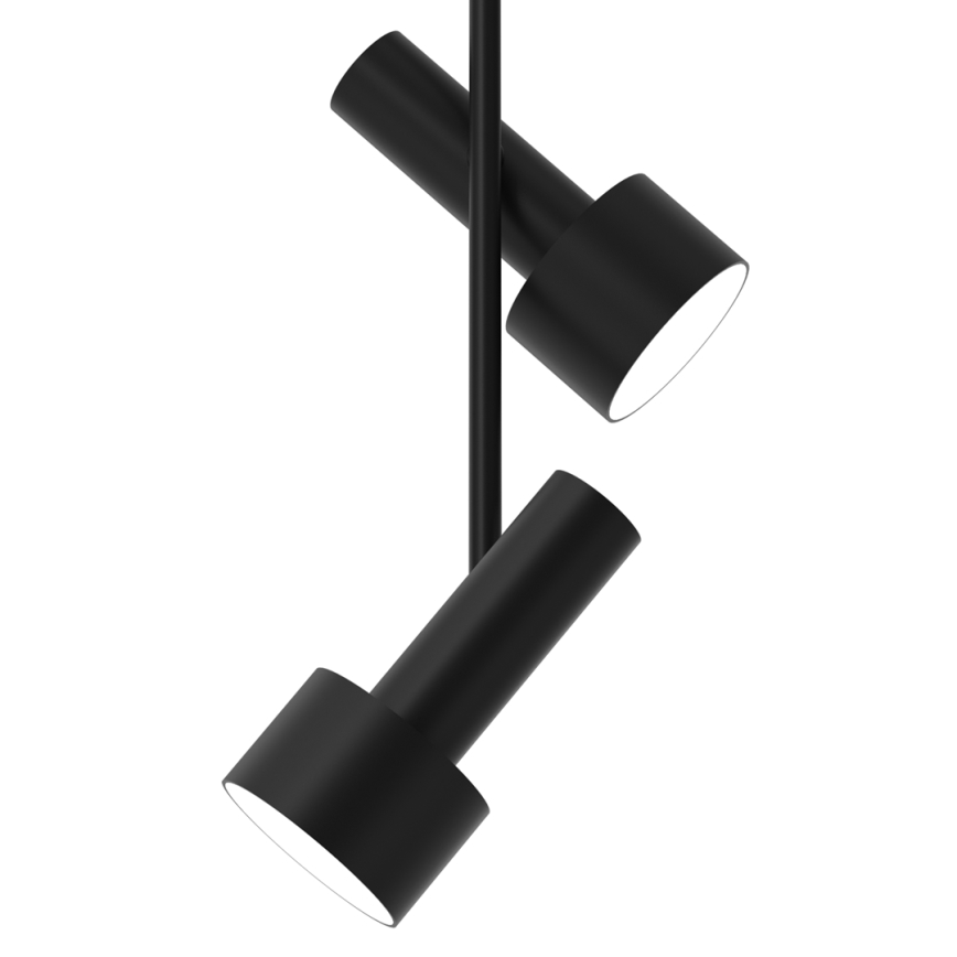 Riippukattokruunu LINTERNA 2xGX53/12W/230V musta