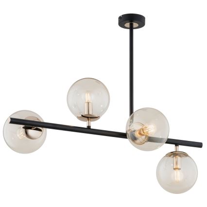 Riippukattokruunu LURO 4xE14/40W/230V