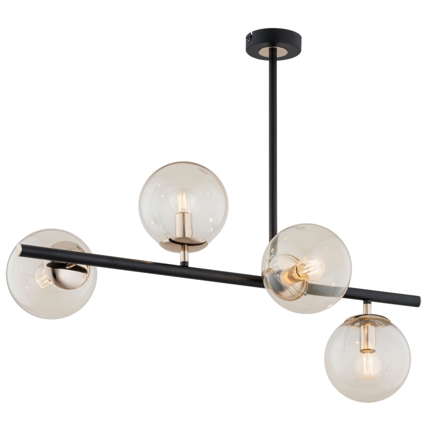 Riippukattokruunu LURO 4xE14/40W/230V