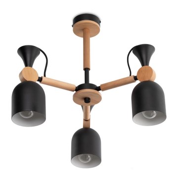 Riippukattokruunu MONTE 3xE27/60W/230V