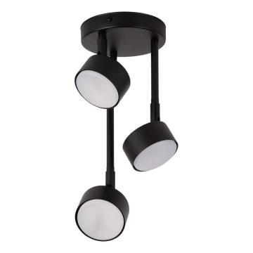 Riippukattokruunu NEMO 3xGX53/12W/230V musta