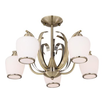 Riippukattokruunu OPERA 5xE27/60W/230V