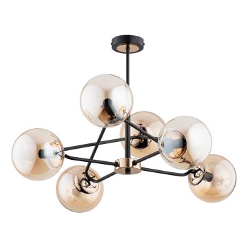 Riippukattokruunu SAGITO 6xE14/10W/230V kulta