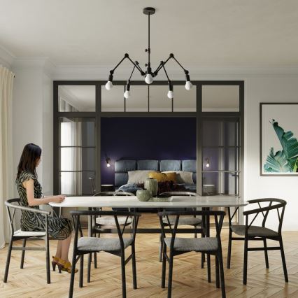 Riippukattokruunu STARK 3xE27/60W/230V