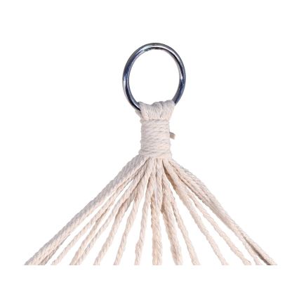 Riippumatto 200x80 cm valkoinen